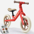 Apollo Funsport - Trailbuddy Laufrad ab 2 Jahre – 12 Zoll Kinderlaufrad - Red