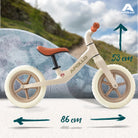 Apollo Funsport - Trailbuddy Laufrad ab 2 Jahre – 12 Zoll Kinderlaufrad - Sand
