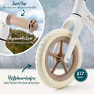 Apollo Funsport - Trailbuddy Laufrad ab 2 Jahre – 12 Zoll Kinderlaufrad - White