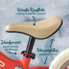 Apollo Funsport - Trailbuddy Laufrad ab 2 Jahre – 12 Zoll Kinderlaufrad - Red