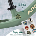 Apollo Funsport - Trailbuddy Laufrad ab 2 Jahre – 12 Zoll Kinderlaufrad - Green