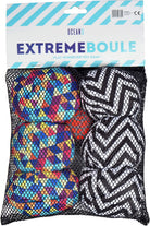 Apollo Funsport - Ocean5 Extreme Boule - Triangel ZicZac Muster, Farbe: schwarz weiß