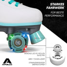 Apollo - Disco Roller Disco Time LED - Size: L (39-42) - white/mint -