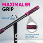 Apollo - Stunt Scooter 'Eagle' - eloxierter Profi Stuntroller mit ABEC 9 Kugellagern - Pink