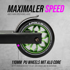Apollo - Apollo Stunt Scooter "Hawk" - Schwarz Grün