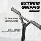 Apollo - Stunt Scooter - Genius Pro Robuster Kinder Scooter mit ABEC 9 Kugellager - Schwarz