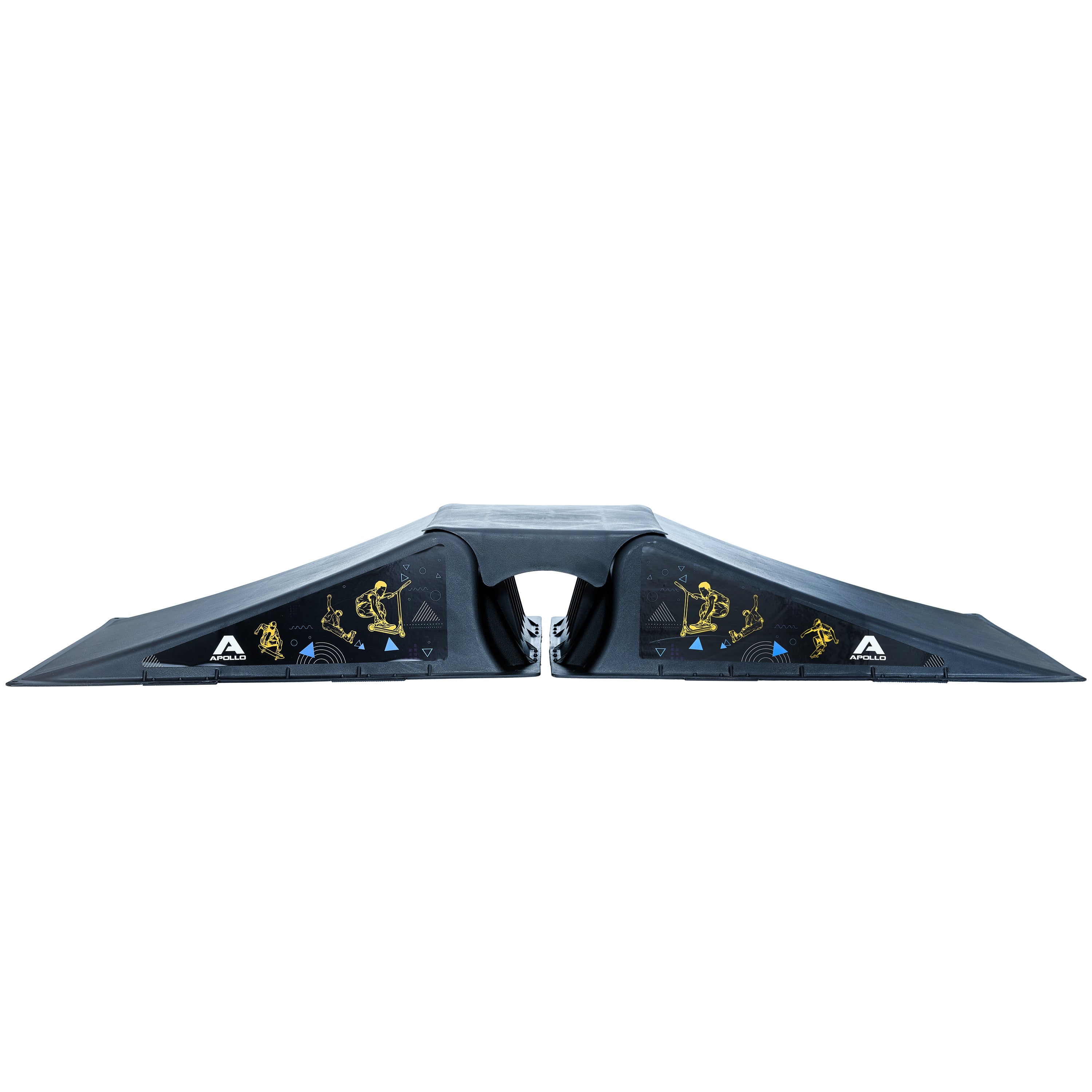 Apollo Funsport - Skate Ramp - Rampe für Scooter, Skateboard und Inliner - 3-teiliges Set
