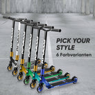Apollo - Stunt Scooter - Star Pro - HighQuality eloxierter Profi Stunt Scooter - Schwarz Gold