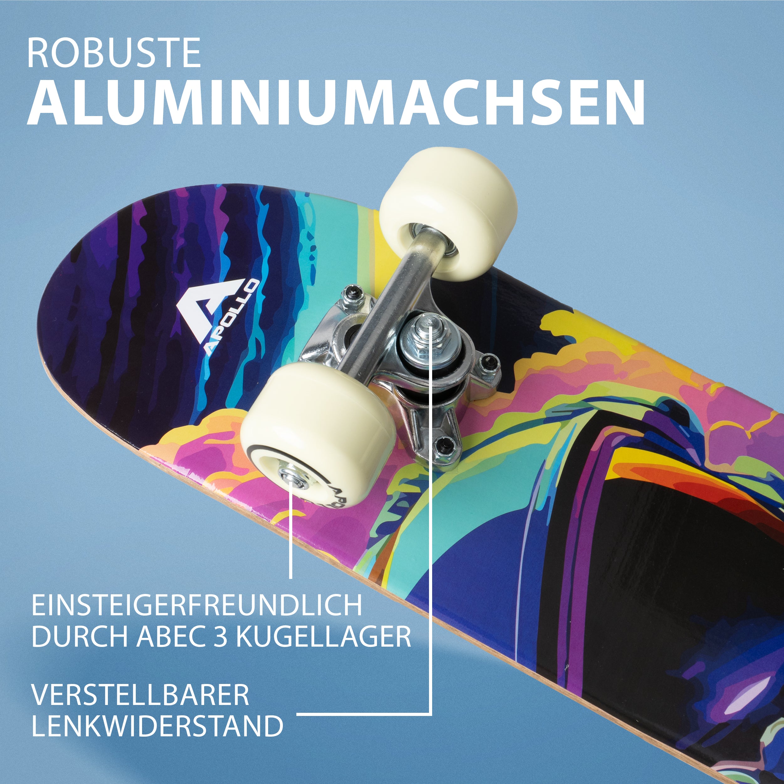 Apollo Funsport - Kinder Skateboard Astronaut - 61 cm -