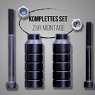 Apollo Funsport - Apollo Stuntscooter Pegs 13,5 x 2 cm, professionelle Anti-Rutsch Stifte aus Stahl -
