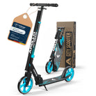 Apollo - Klappbarer City Roller für Kinder "Phantom" höhenverstellbarer Tretroller - Blau