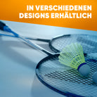 Apollo - Badminton Set Match Pro 800 - inkl. Tasche, 2x Schläger, Bälle - Blau Grün