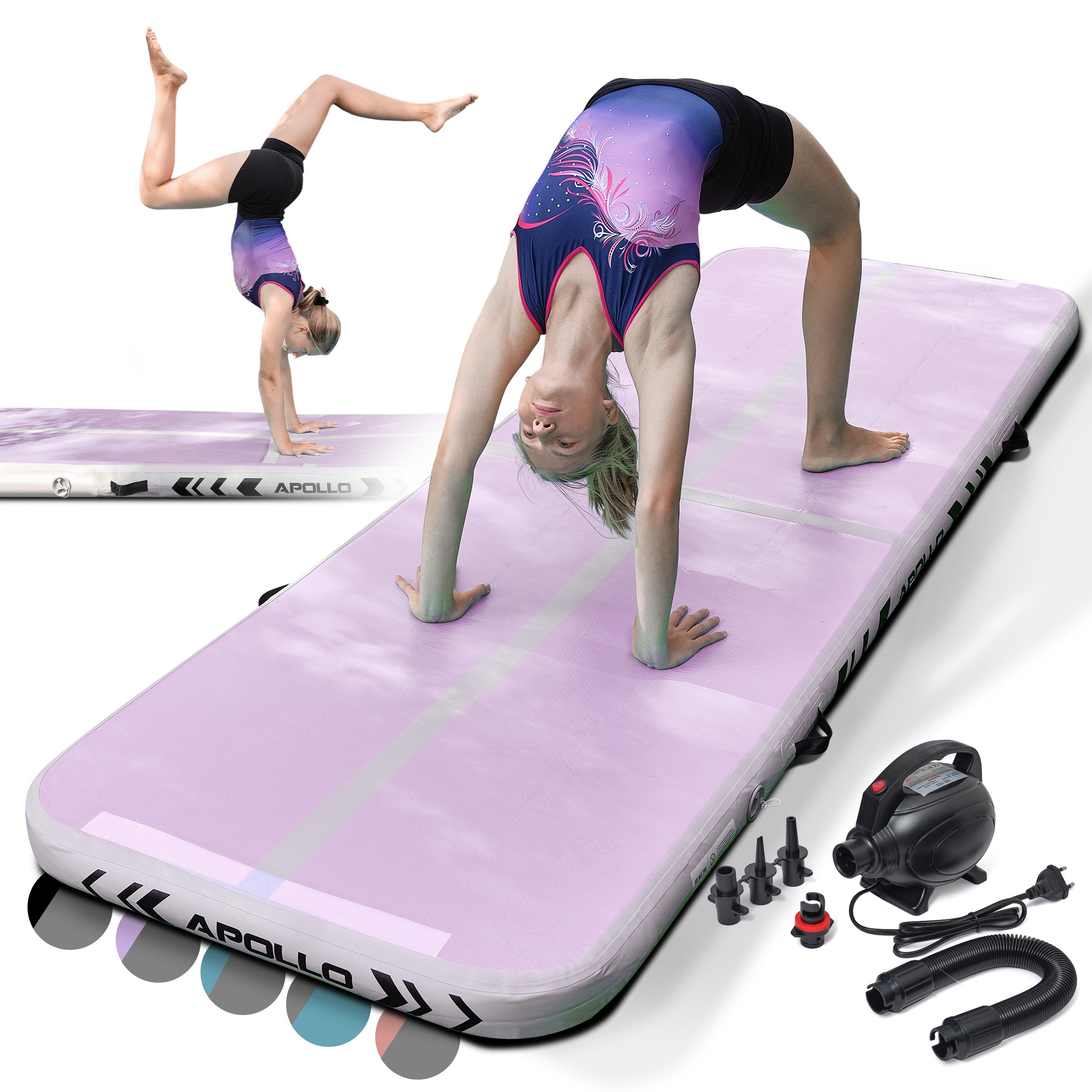 Apollo Funsport - Air Mat Pro - Air Tracking Matte - Pink - Full Color 400x100x10