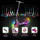 Apollo - Klappbarer City Roller für Kinder "Phantom" höhenverstellbarer Tretroller - Starlight