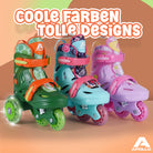 Apollo Funsport - Apollo Kids My 1st Skates - verstellbare Rollschuhe (Größe 26–30) für Kinder - Grün