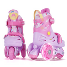 Apollo Funsport - Apollo Kids My 1st Skates - verstellbare Rollschuhe (Größe 26–30) für Kinder - Pink