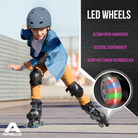 Apollo Funsport - Champion Adjustable Quad Skate - verstellbare Rollschuhe für Kinder & Jugendliche - Pink
