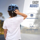 Apollo - Apollo Kinder Fahrradhelm, Helm für Kinder & Jugendliche, Multisport Helm - Blue Fade