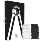Ocean 5 - Cornhole Pro - großes Sacklochspiel, Outdoorspiel, Wurfspiel - Schwarz