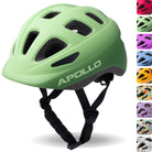 Apollo - Apollo Kinder Fahrradhelm, Helm für Kinder & Jugendliche, Multisport Helm - Green Fade