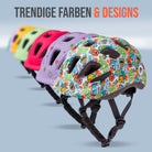 Apollo - Apollo Kinder Fahrradhelm, Helm für Kinder & Jugendliche, Multisport Helm - Monsta Mania