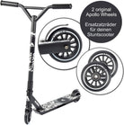 Apollo - Stunt Scooter 100mm ALU / PP Core Wheel Set - Schwarz - PP-Core