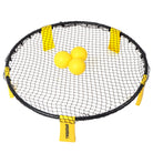 Ocean 5 - Spiderball Set, Ball-Spiel mit Netz, 3 Bällen und Tragetasche - Gelb