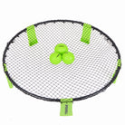 Ocean 5 - Spiderball Set, Ball-Spiel mit Netz, 3 Bällen und Tragetasche - Grün