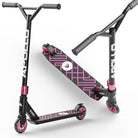 Apollo - Stunt Scooter - Genius Pro Robuster Kinder Scooter mit ABEC 9 Kugellager - Schwarz Pink