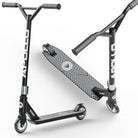 Apollo - Stunt Scooter - Genius Pro Robuster Kinder Scooter mit ABEC 9 Kugellager - Schwarz Silber