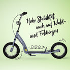 Apollo - Retro Scooter Paradise Roller mit Luftreifen 12,5 Zoll - Grau
