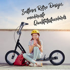 Apollo - Retro Scooter Paradise Roller mit Luftreifen 12,5 Zoll - Türkis