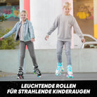 Apollo - Super Quad größenverstellbare verstellbare Rollschuhe für Kinder - Schwarz -