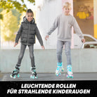 Apollo - Super Quad größenverstellbare verstellbare Rollschuhe für Kinder - Türkis -