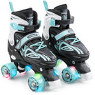 Apollo - Super Quad größenverstellbare verstellbare Rollschuhe für Kinder - Türkis -