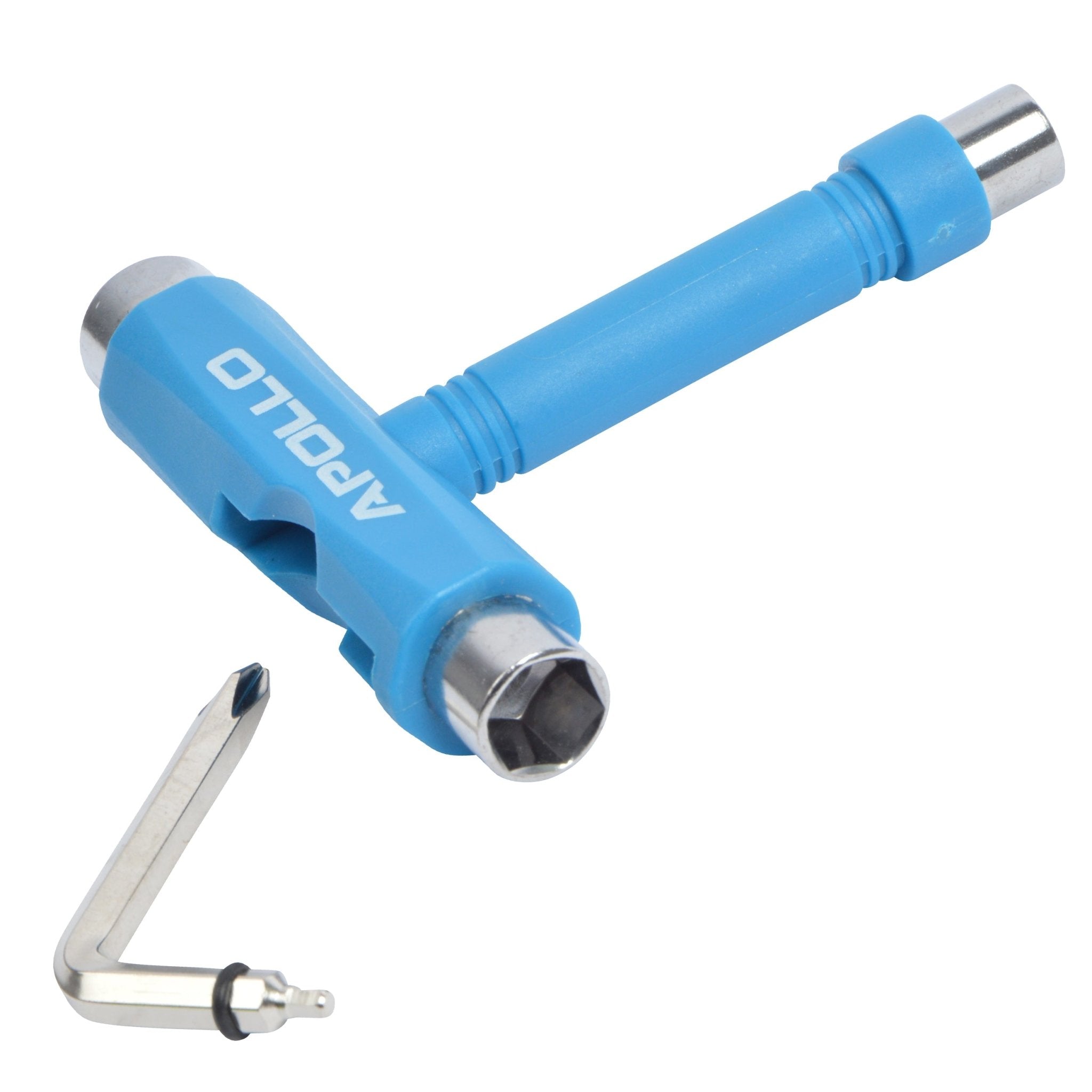 Apollo - Apollo T-Tool Schraubenschlüssel für Skateboards & Longboards - Blau