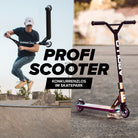 Apollo - Stunt Scooter - Genius Pro Robuster Kinder Scooter mit ABEC 9 Kugellager - Rainbow