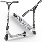 Apollo - Stunt Scooter - Genius Pro Robuster Kinder Scooter mit ABEC 9 Kugellager - White Skull