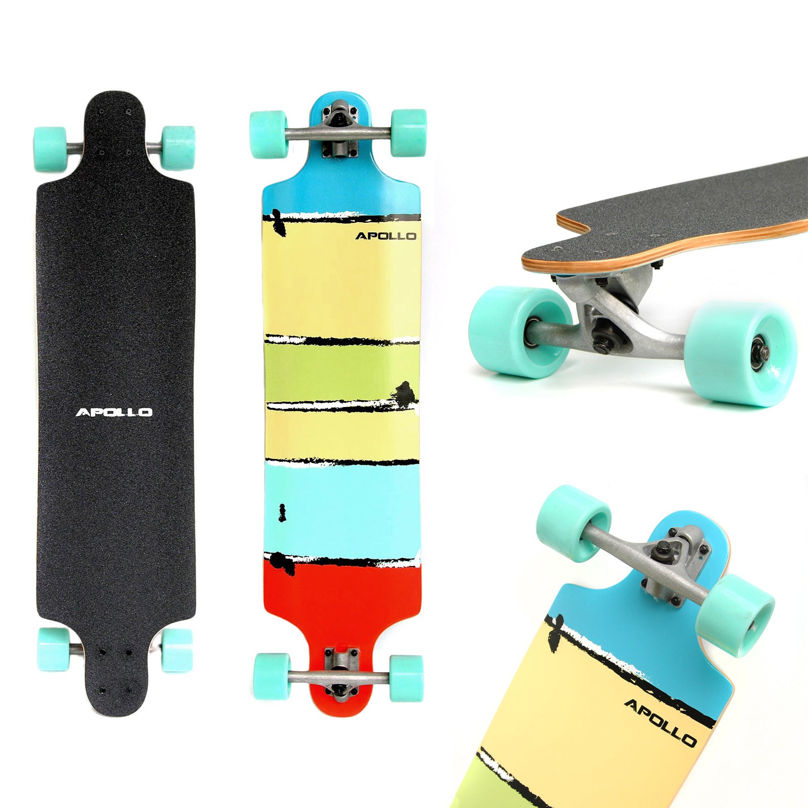 Apollo - Longboard - Maui Colour Twin Tip TM - 38" inkl. T-Tool von Apollo -